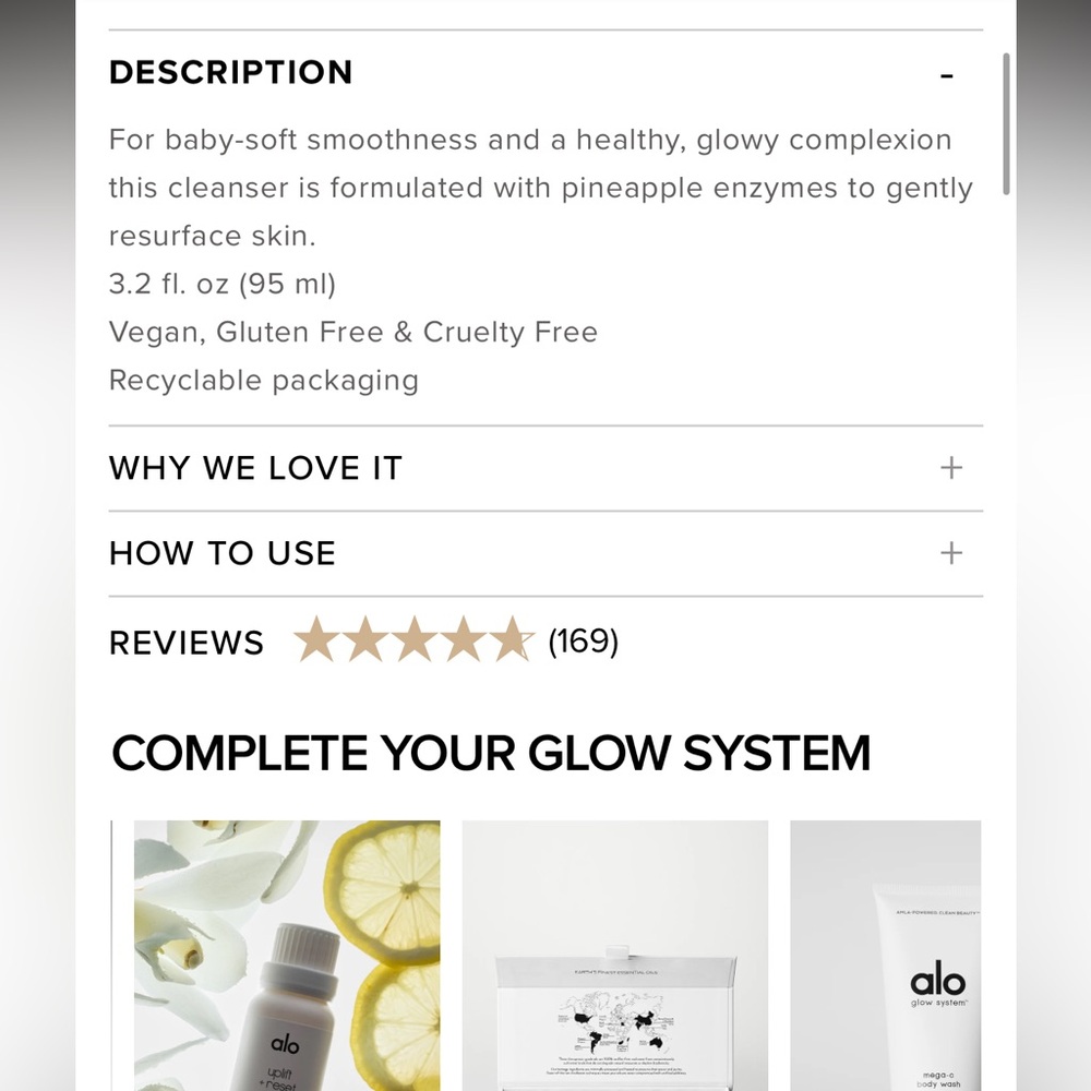 🌟ALO Yoga Enzyme Facial Cleanser - Picture 4 of 7